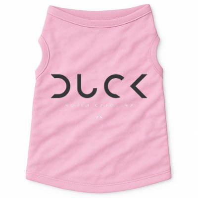 Duck North Carolina Nc Tonal Type Doggie Tank