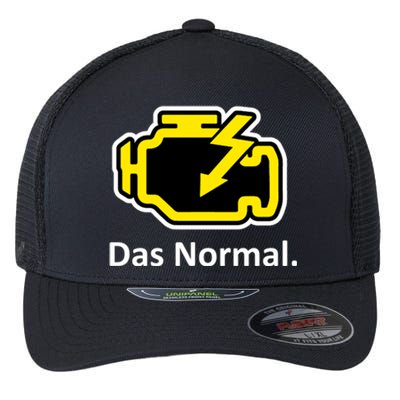 Das Normal Check Engine Light Great Gift Flexfit Unipanel Trucker Cap