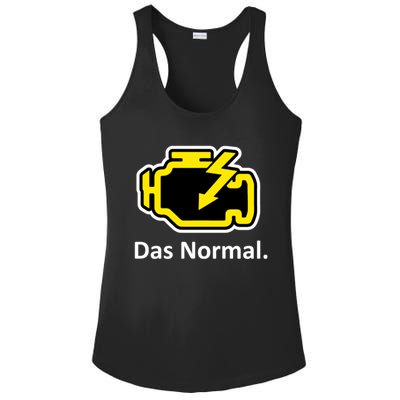 Das Normal Check Engine Light Great Gift Ladies PosiCharge Competitor Racerback Tank