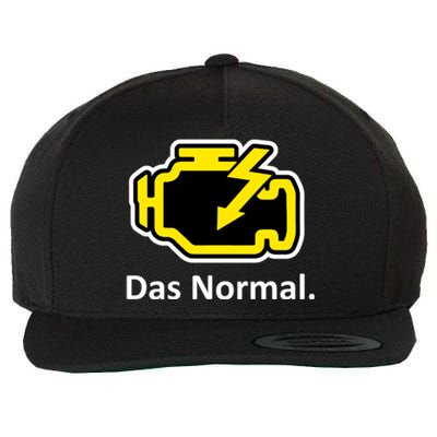 Das Normal Check Engine Light Great Gift Wool Snapback Cap