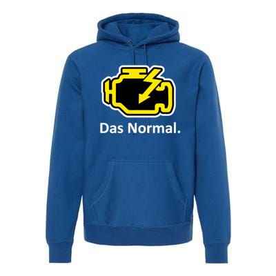 Das Normal Check Engine Light Great Gift Premium Hoodie