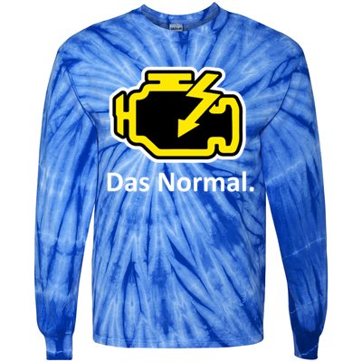 Das Normal Check Engine Light Great Gift Tie-Dye Long Sleeve Shirt