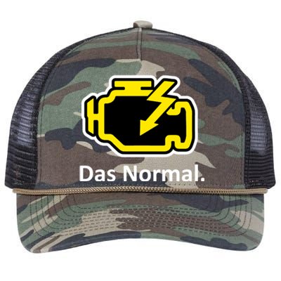 Das Normal Check Engine Light Great Gift Retro Rope Trucker Hat Cap