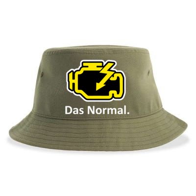 Das Normal Check Engine Light Great Gift Sustainable Bucket Hat