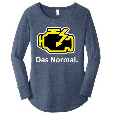 Das Normal Check Engine Light Great Gift Women's Perfect Tri Tunic Long Sleeve Shirt