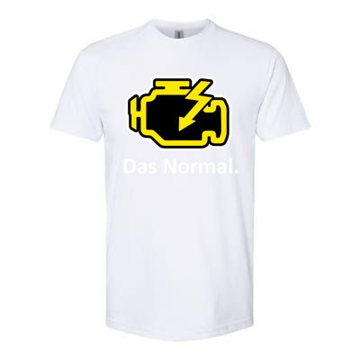 Das Normal Check Engine Light Great Gift Softstyle CVC T-Shirt