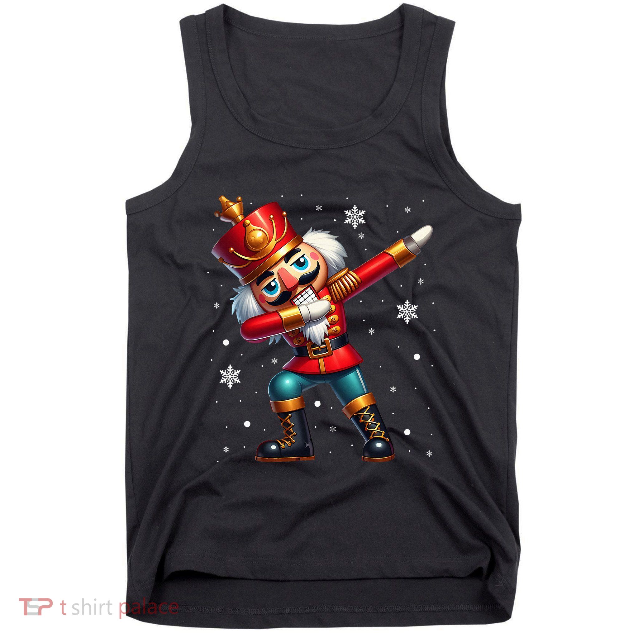 Dabbing Nutcracker Christmas Costume Matching Family Pajama Tank Top