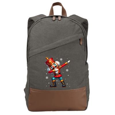 Dabbing Nutcracker Christmas Costume Matching Family Pajama Cotton Canvas Backpack