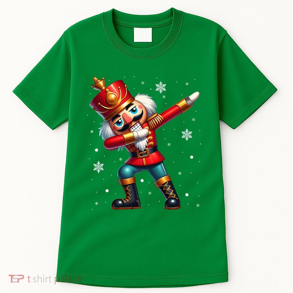 Dabbing Nutcracker Christmas Costume Matching Family Pajama Tall T-Shirt