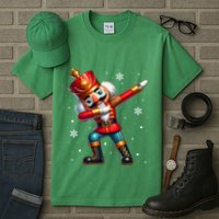 Dabbing Nutcracker Christmas Costume Matching Family Pajama Tall T-Shirt