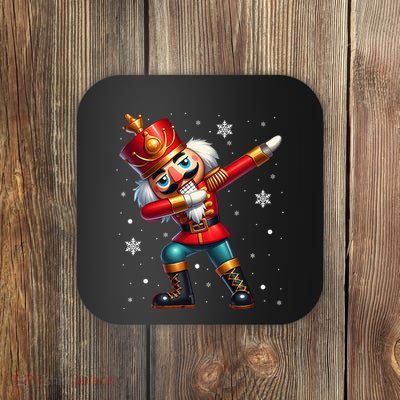Dabbing Nutcracker Christmas Costume Matching Family Pajama Coaster