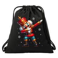 Dabbing Nutcracker Christmas Costume Matching Family Pajama Drawstring Bag