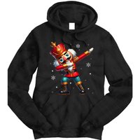 Dabbing Nutcracker Christmas Costume Matching Family Pajama Tie Dye Hoodie