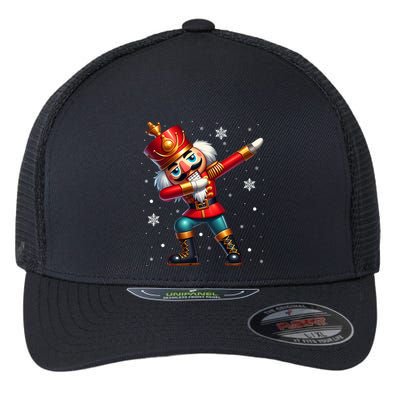 Dabbing Nutcracker Christmas Costume Matching  Flexfit Unipanel Trucker Cap