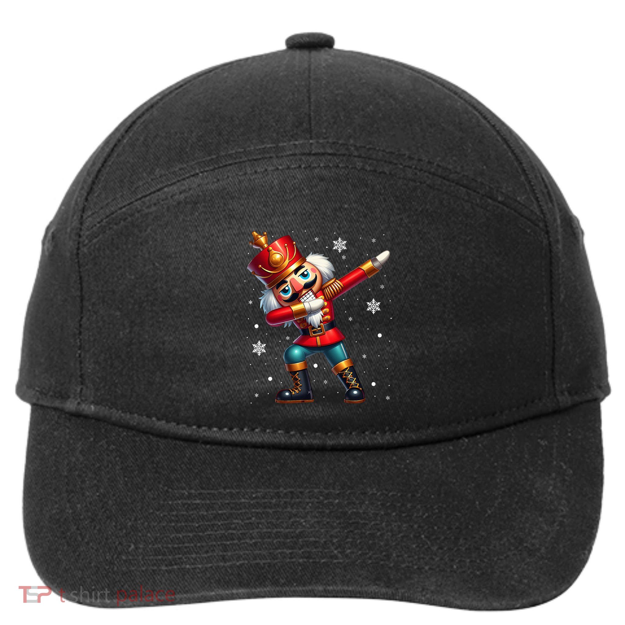 Dabbing Nutcracker Christmas Costume Matching  7-Panel Snapback Hat