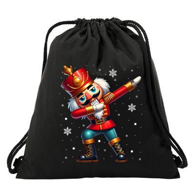 Dabbing Nutcracker Christmas Costume Matching  Drawstring Bag