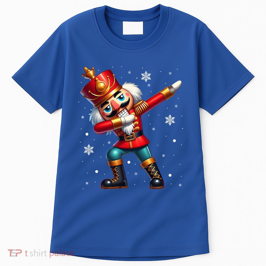 Dabbing Nutcracker Christmas Costume Matching  Tall T-Shirt