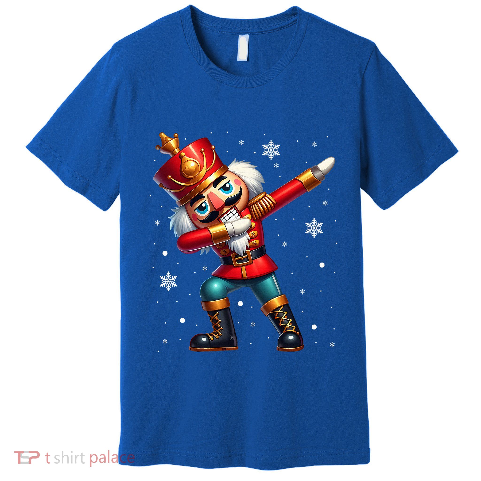 Dabbing Nutcracker Christmas Costume Matching  Premium T-Shirt