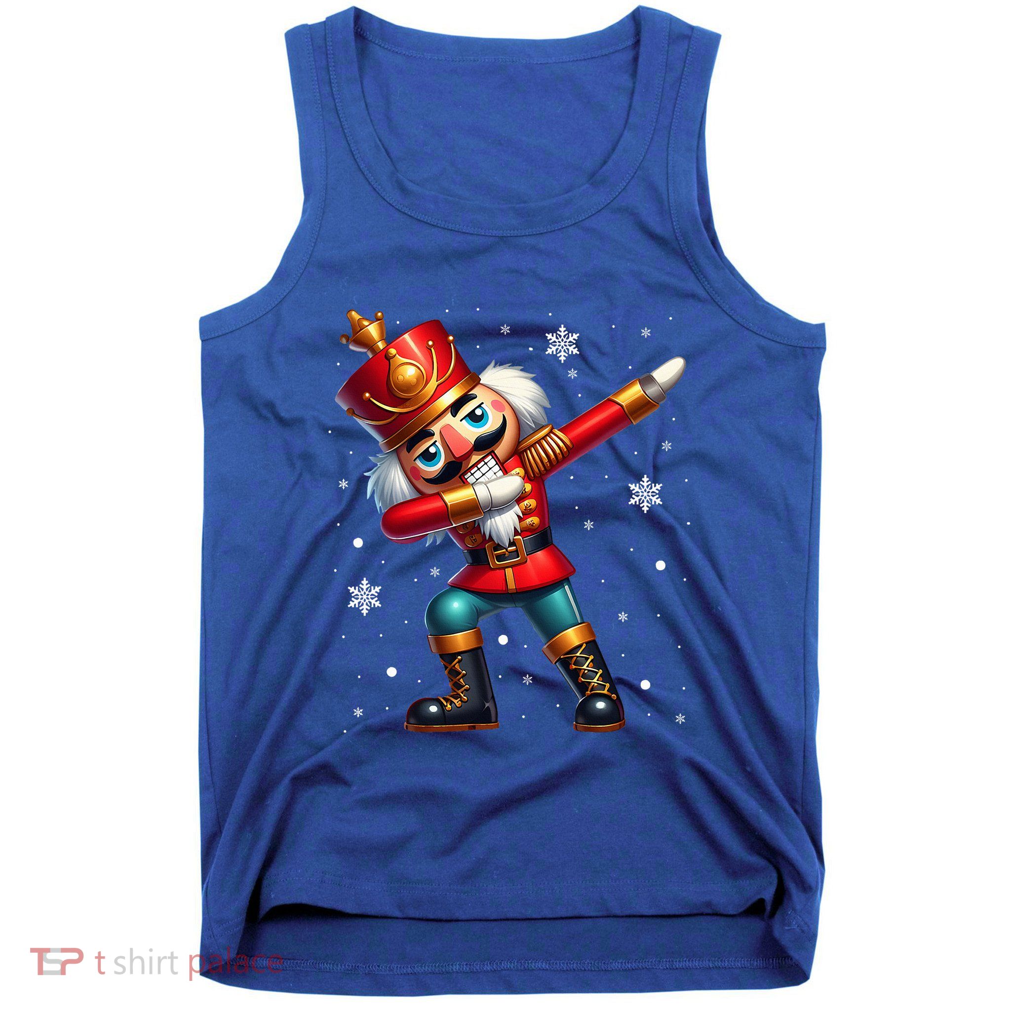 Dabbing Nutcracker Christmas Costume Matching  Tank Top