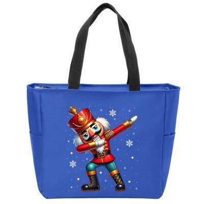 Dabbing Nutcracker Christmas Costume Matching  Zip Tote Bag