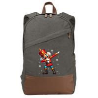Dabbing Nutcracker Christmas Costume Matching  Cotton Canvas Backpack