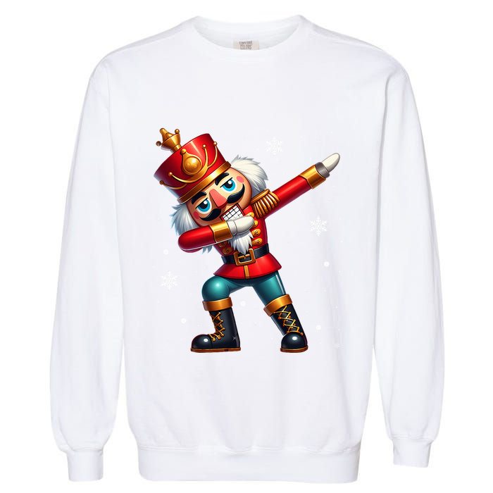 Dabbing Nutcracker Christmas Costume Matching  Garment-Dyed Sweatshirt