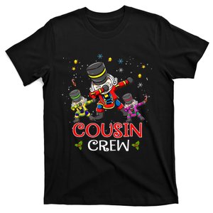 Dabbing Nutcracker Cousin Crew Christmas Family Matching Pajamas T-Shirt