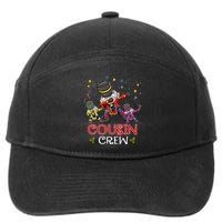 Dabbing Nutcracker Cousin Crew Christmas Family Matching Pajamas 7-Panel Snapback Hat