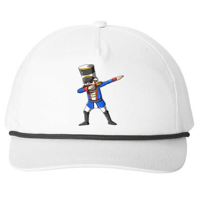 Dabbing Nutcracker Christmas Themed Gift Nutcracker Dancers Snapback Five-Panel Rope Hat