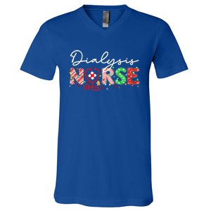 Dialysis Nurse Christmas Nurse Elf Im A Dialysis Nurse Love Cool Gift V-Neck T-Shirt