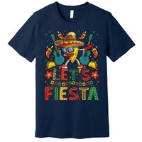 Dabbing Nacho Cinco De Mayo Lets Fiesta Premium T-Shirt