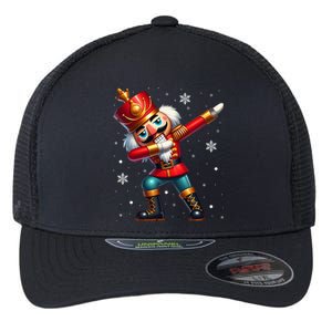 Dabbing Nutcracker Christmas Costume Matching Family Pajama Flexfit Unipanel Trucker Cap