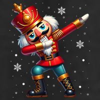 Dabbing Nutcracker Christmas Costume Matching Family Pajama Beanie