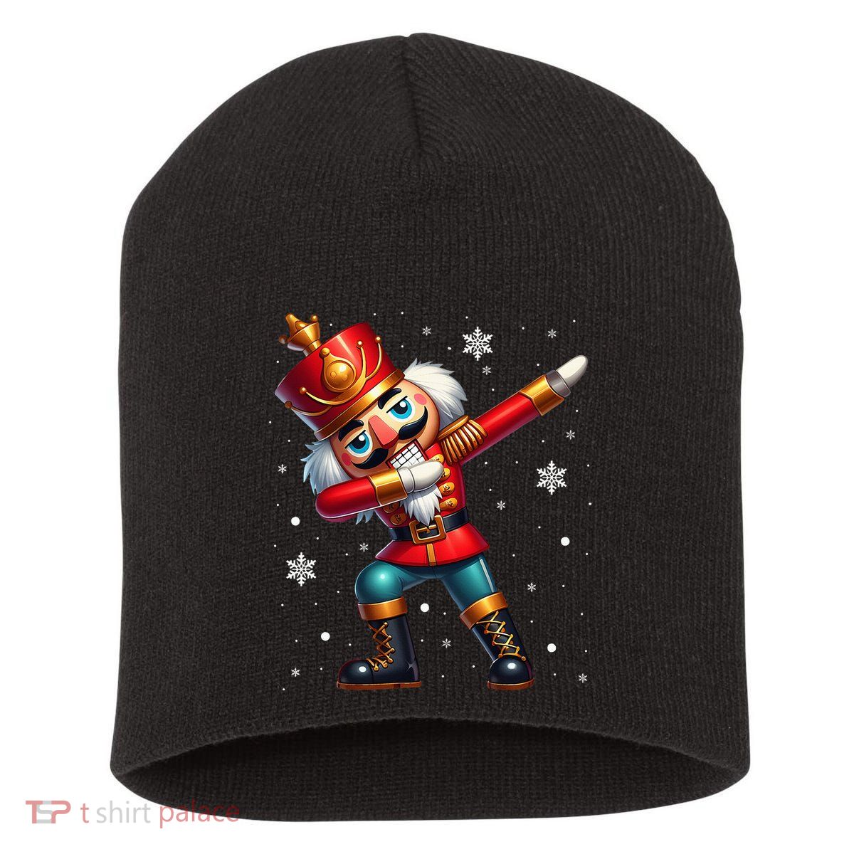 Dabbing Nutcracker Christmas Costume Matching Family Pajama Short Acrylic Beanie