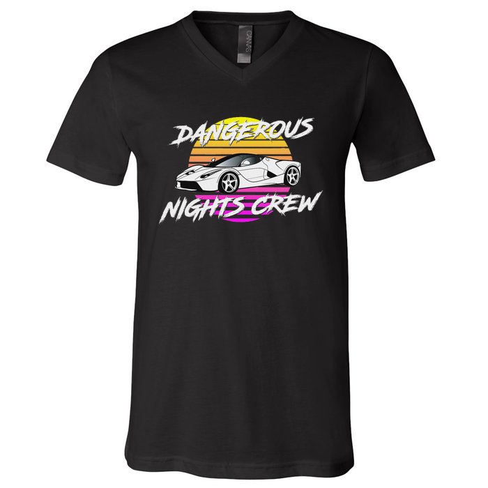 Dangerous Nights Crew V-Neck T-Shirt