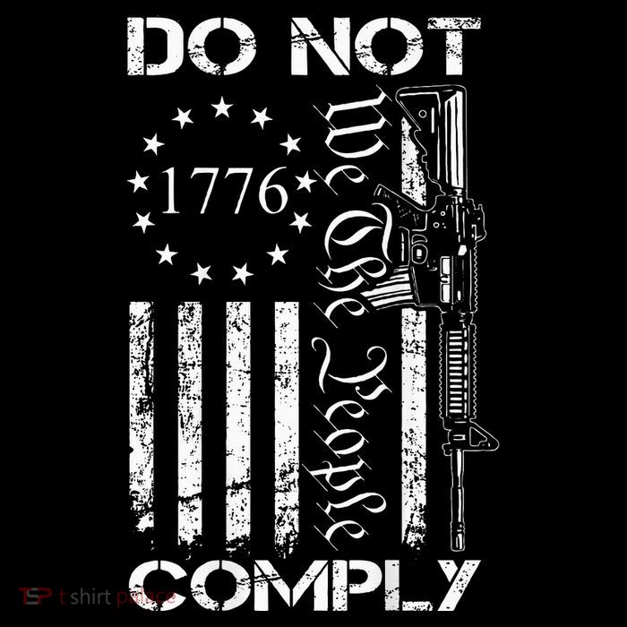 Do Not Comply Ar15 Usa Flag Pro Gun 2nd Amendment Bucket Hat