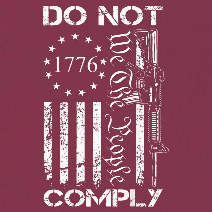 Do Not Comply Ar15 Usa Flag Pro Gun 2nd Amendment 16oz Travel Tumbler