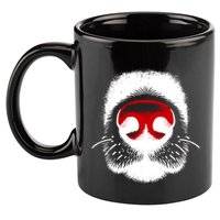 Dog Nose Close Up 11oz C Handle Ceramic Mug