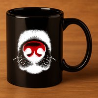 Dog Nose Close Up 11oz C Handle Ceramic Mug