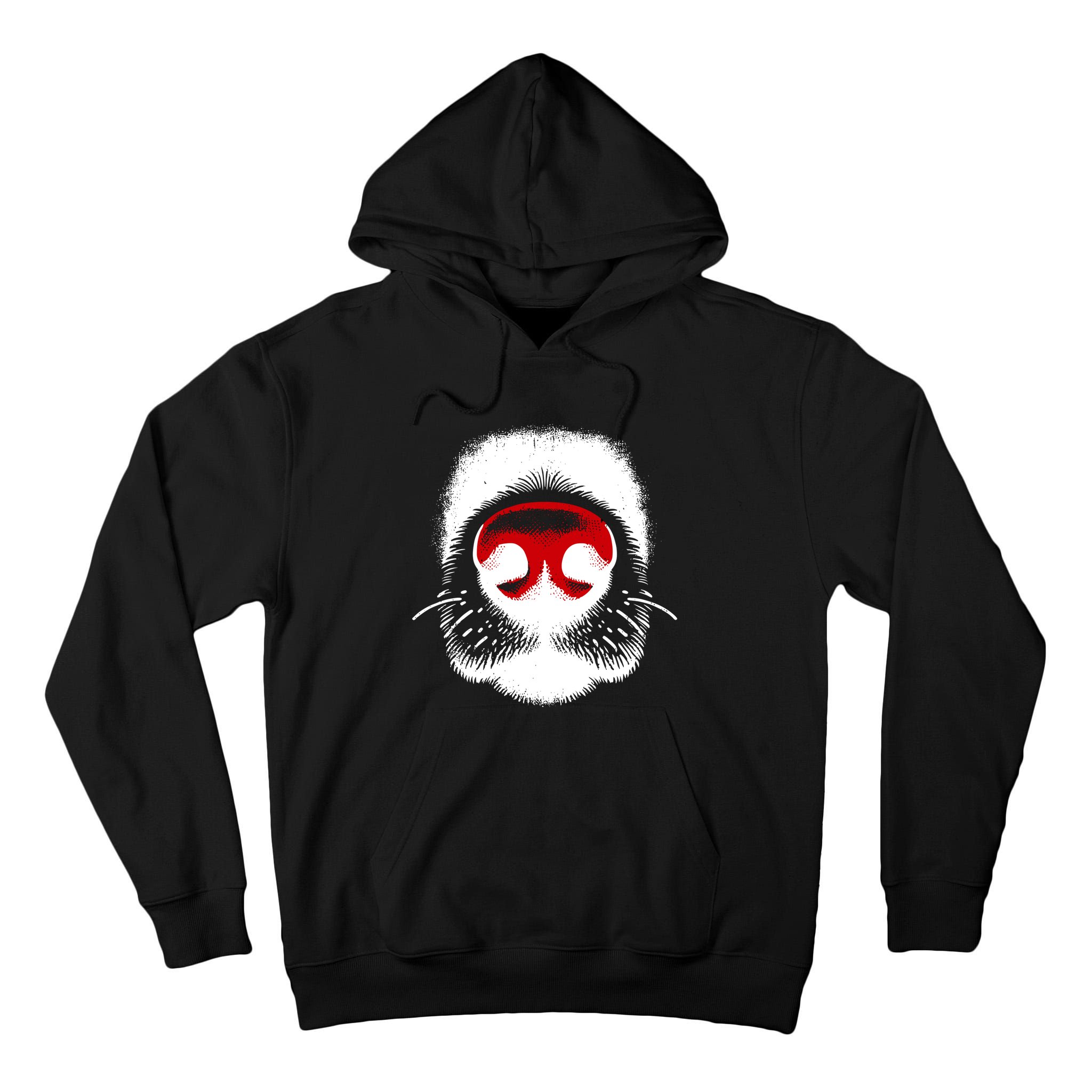 Dog Nose Close Up Tall Hoodie