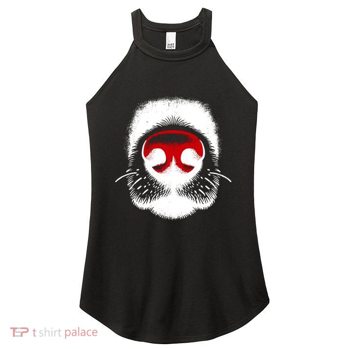 Dog Nose Close Up Women's Perfect Tri Rocker Tank