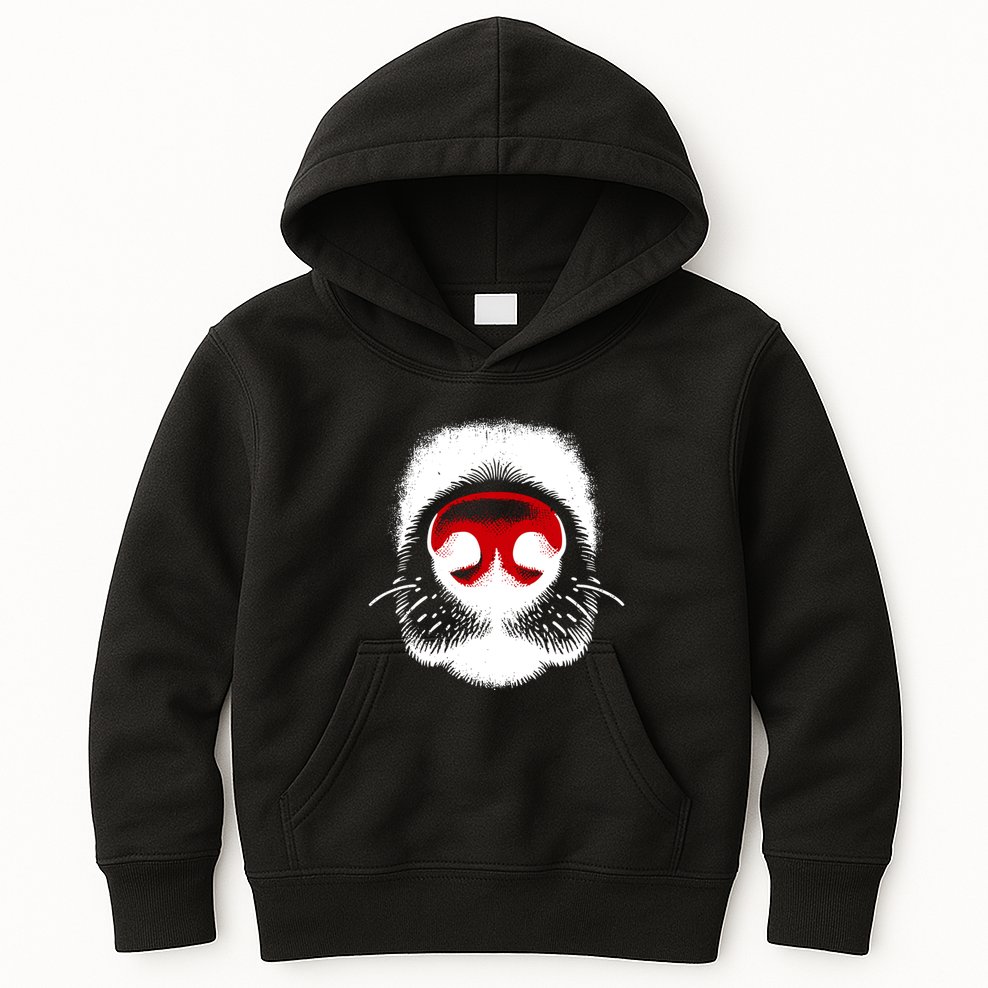 Dog Nose Close Up Kids Hoodie