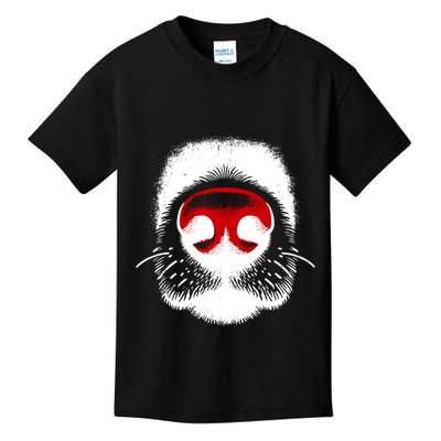 Dog Nose Close Up Kids T-Shirt
