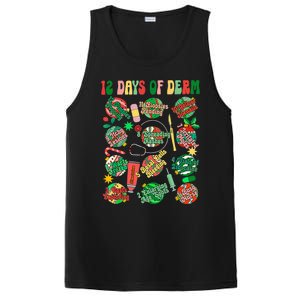 Dermatology Nurse Christmas 12 Days Of Derm PosiCharge Competitor Tank