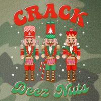 Deez Nuts Christmas Xmas Crack Nutcracker Nut Cracker Legacy Tie Dye Trucker Hat