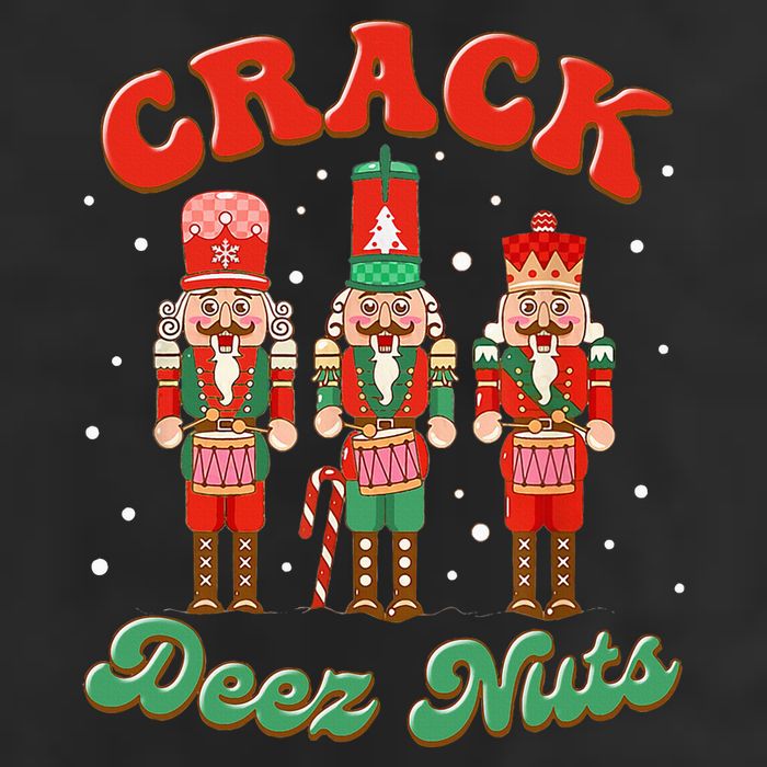 Deez Nuts Christmas Xmas Crack Nutcracker Nut Cracker Cool Comfort Performance Bucket Hat