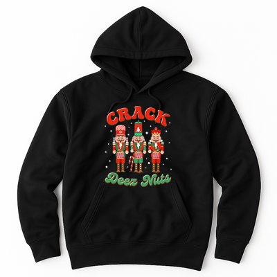 Deez Nuts Christmas Xmas Crack Nutcracker Nut Cracker Hoodie