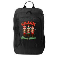 Deez Nuts Christmas Xmas Crack Nutcracker Nut Cracker City Backpack