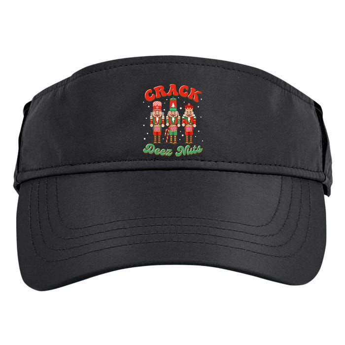 Deez Nuts Christmas Xmas Crack Nutcracker Nut Cracker Adult Drive Performance Visor