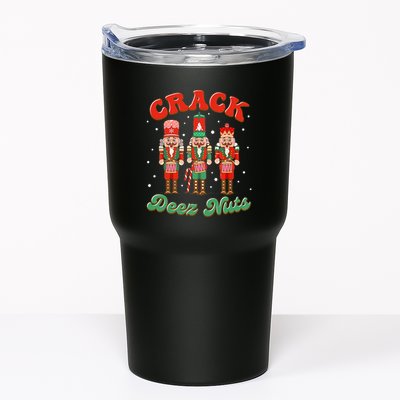 Deez Nuts Christmas Xmas Crack Nutcracker Nut Cracker Tumbler